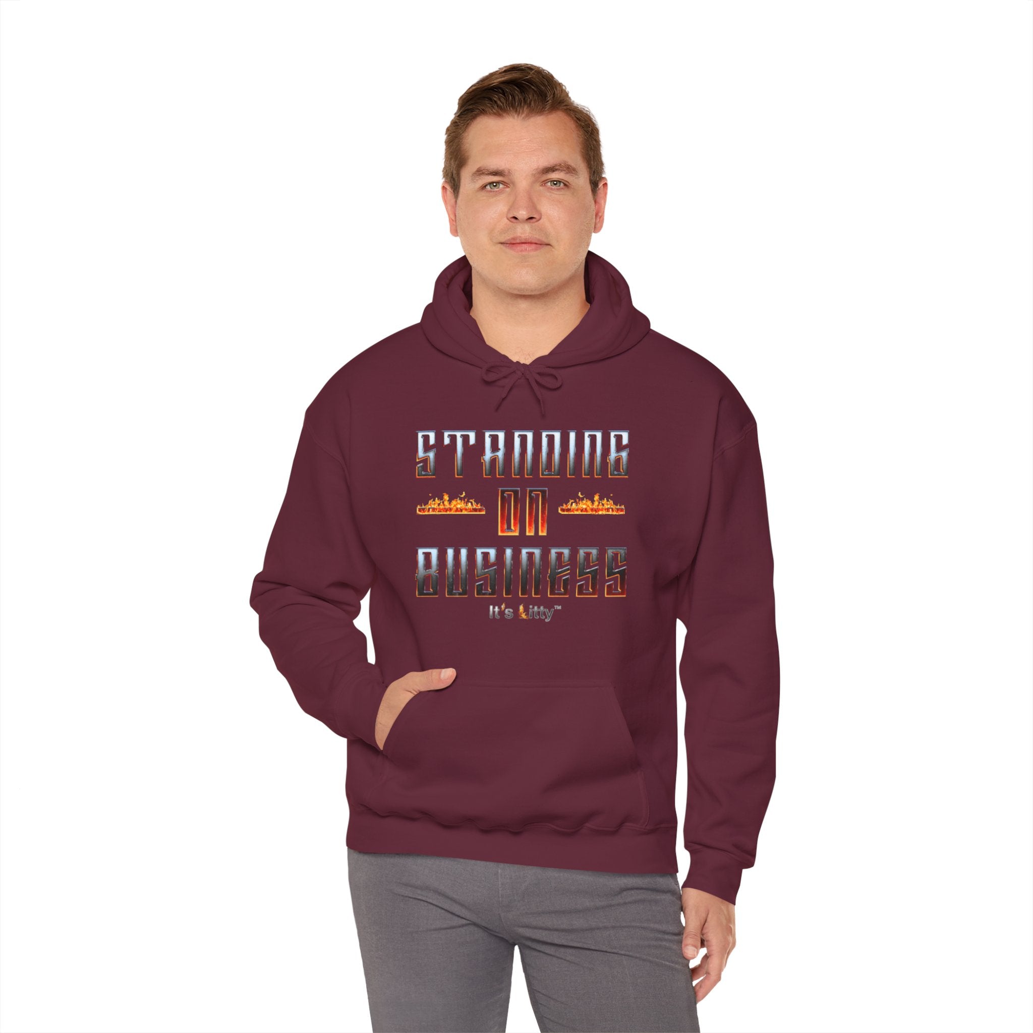 Standing on Business Heavy Blend Hoodie