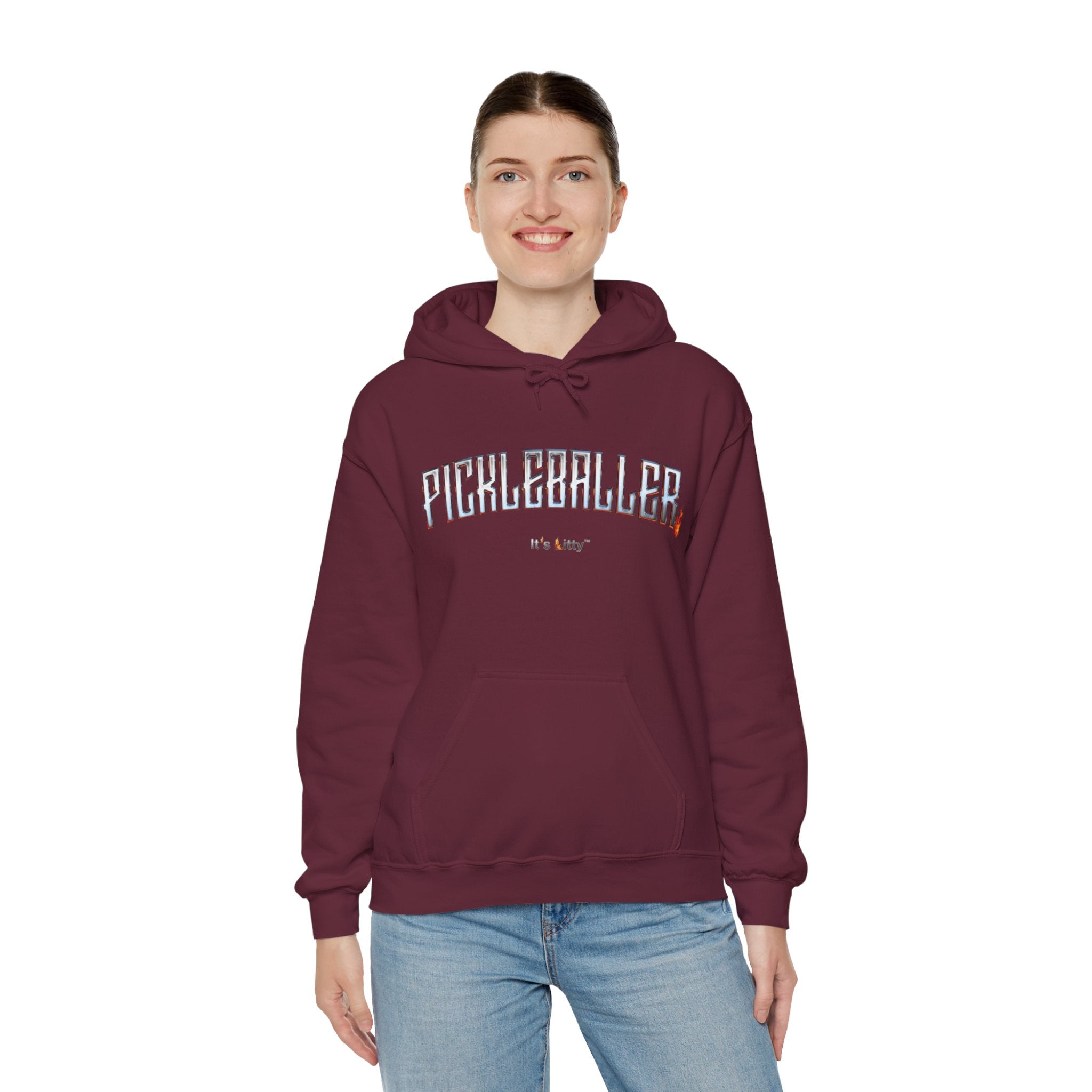 Pickleballer Heavy Blend Hoodie