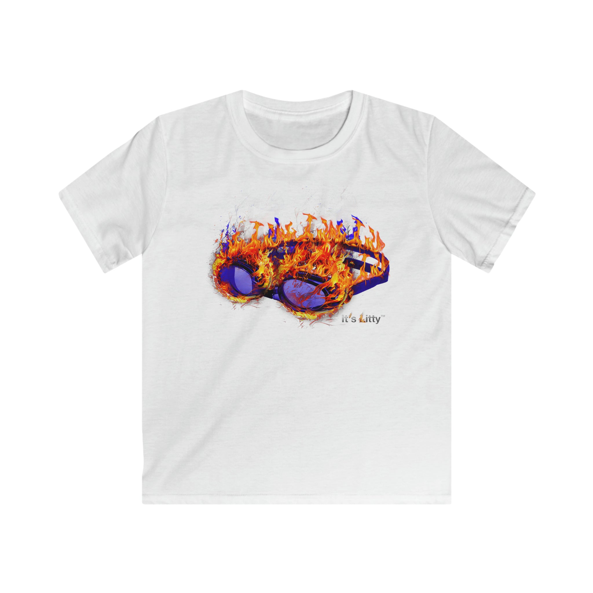 Youth T-Shirts Swimmer Gildan Softstyle Tee