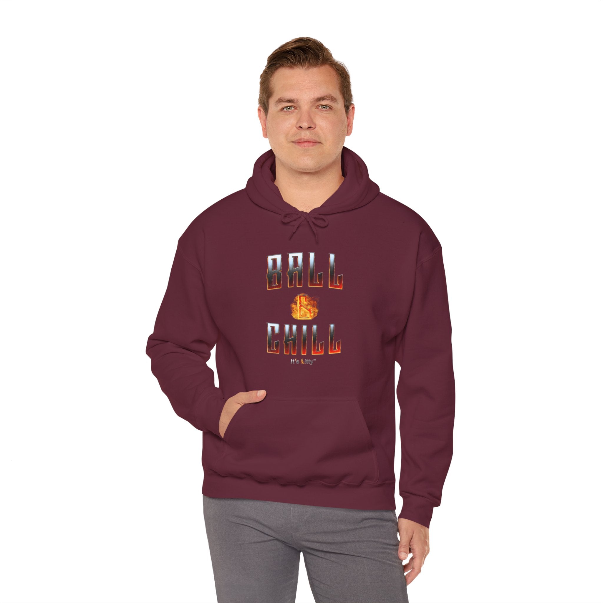 Ball_Chill Heavy Blend Hoodie