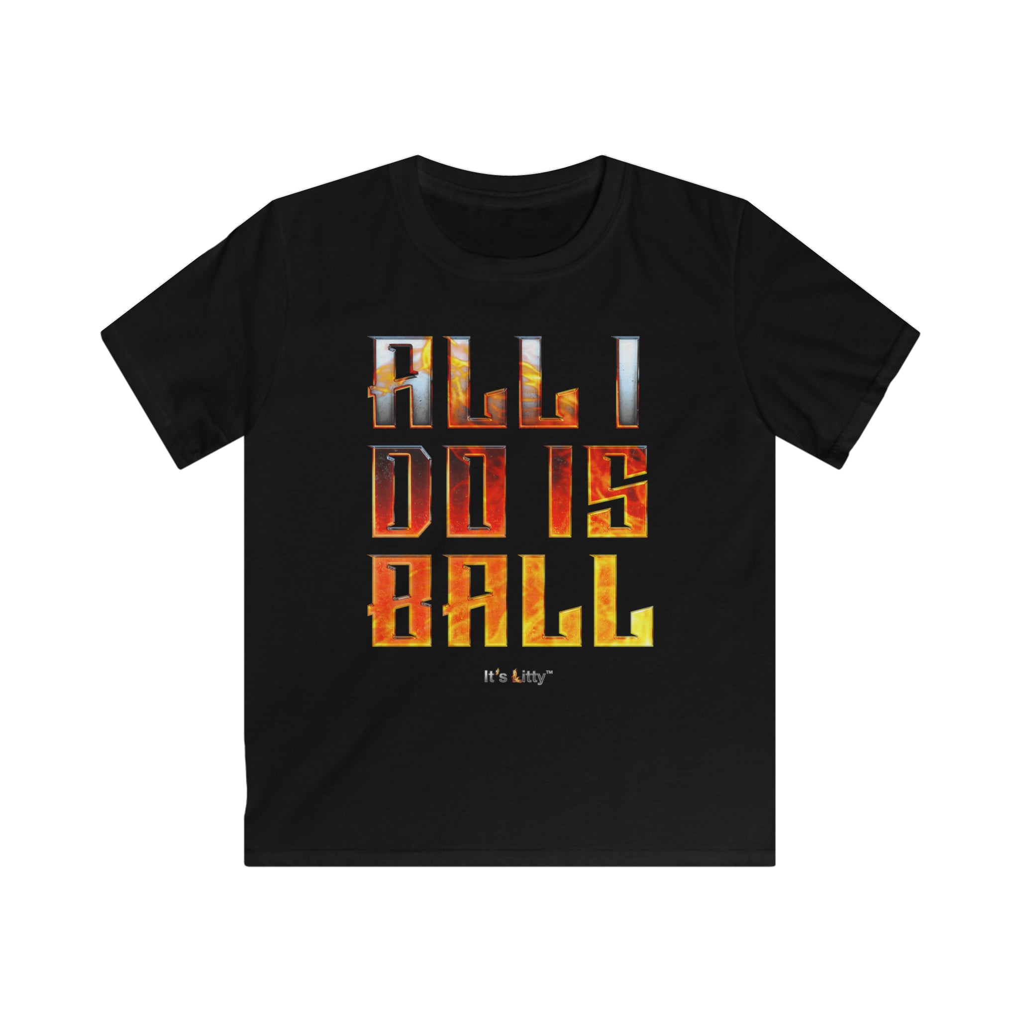 Youth T-Shirts Ball Gildan Softstyle Tee