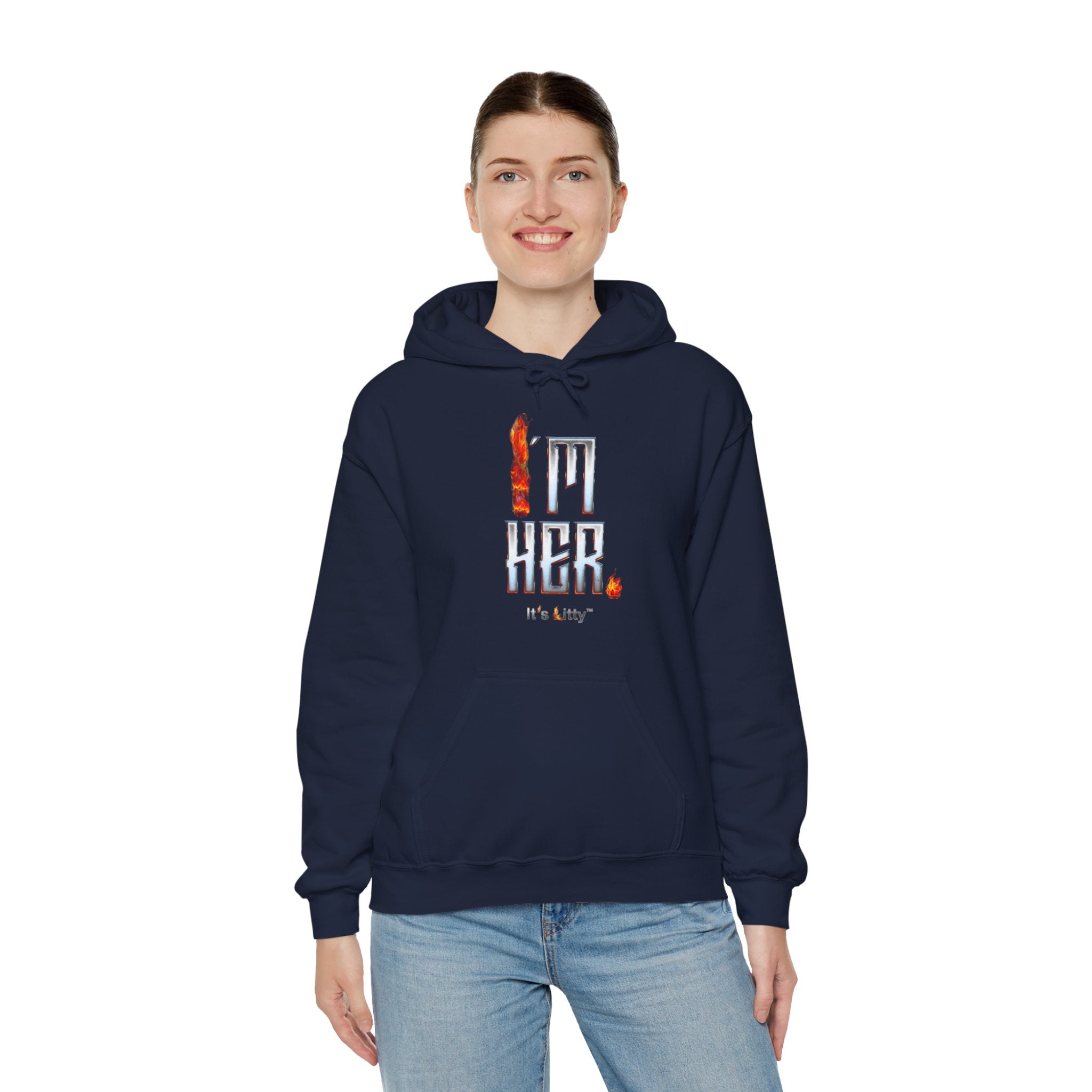 I'M HER Heavy Blend Hoodie