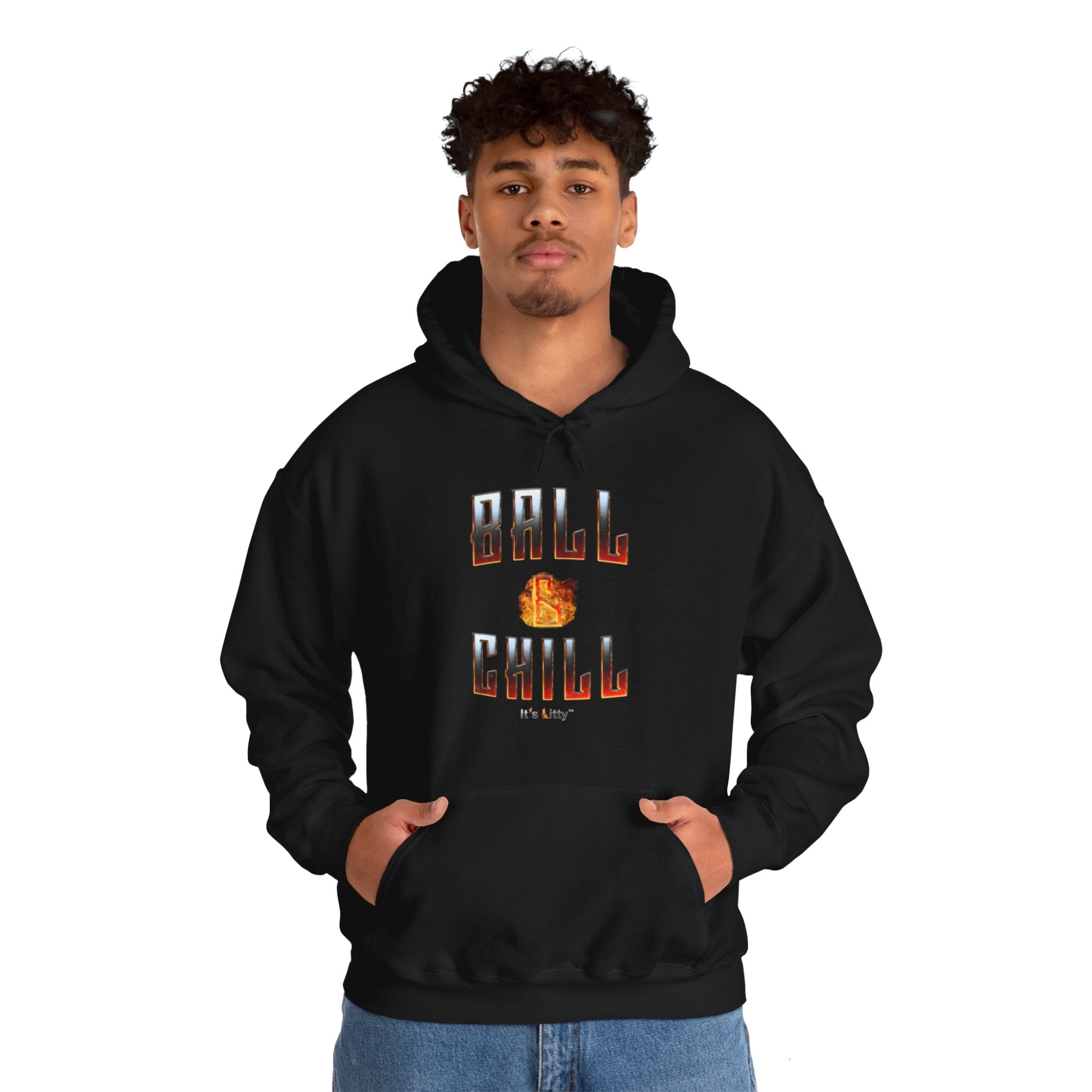 Ball_Chill Heavy Blend Hoodie